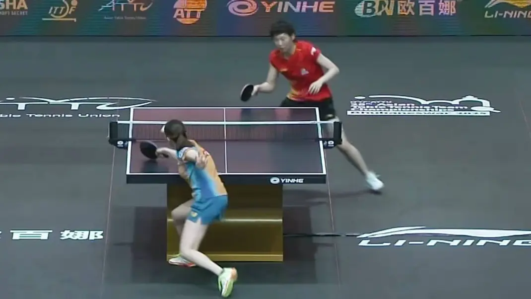 距离胜利渐, 王曼昱逆转, 中国队 距离胜利渐, 王曼昱逆转, 中国队